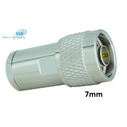 N male AIRCELL7 / LMR-240 / RG-8X /ULTRAFLEX 7 / HIGHFLEXX 7 / H1007