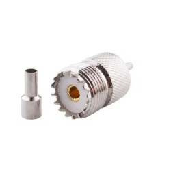 PL hembra (SO239) para cable RG174