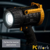 Foco LED portátil PCW12I flotante IPX7 resistente al agua 1590 lm