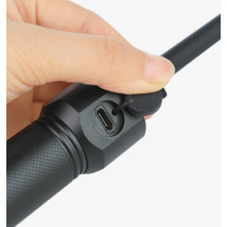 Luz de trabajo de cuello de cisne magnética recargable PCW12F de 400 l