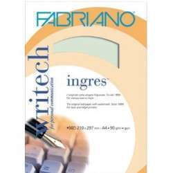 Papel Verge A4 90gr Blister 50 Folhas Creme - FABRIANO
