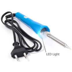 Ferro de soldar ZD-707NL de 40 W com luz LED