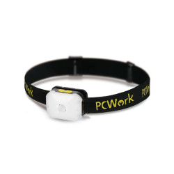 PCW12B Linterna frontal LED XTE recargable