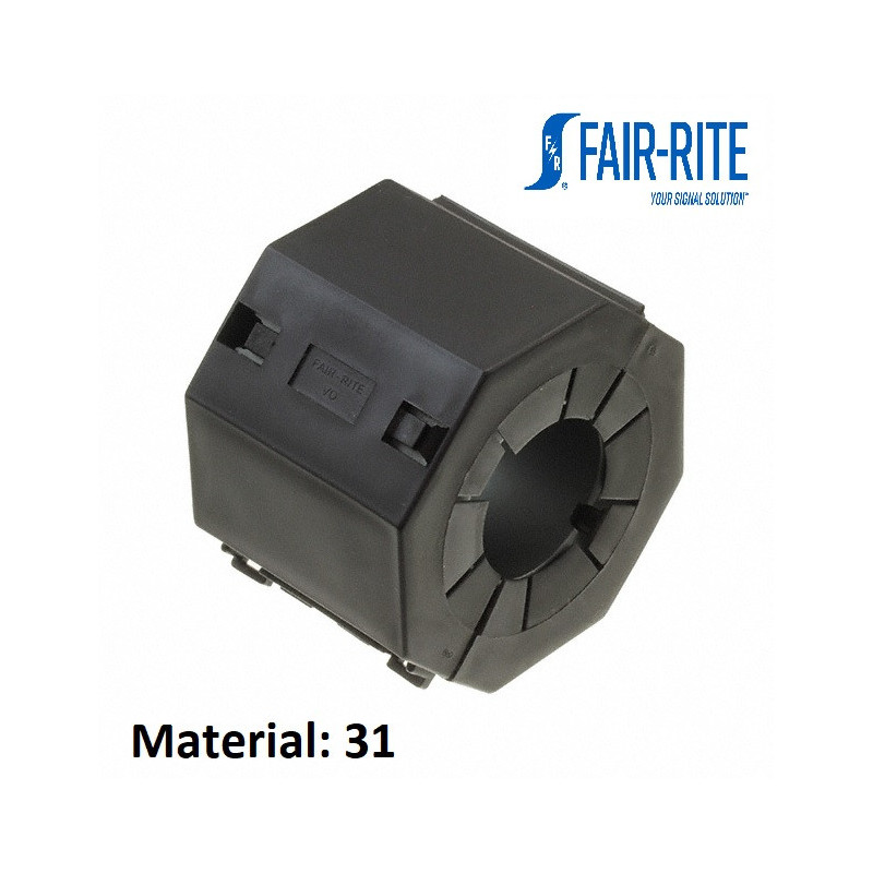 Ferrite filter 31 for round cable Ø25mm