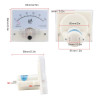 Analog panel micro ammeter (0...100uA DC) 85C1 63x56 mm