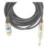 Cable XLR hembra de 3 Pin - Jack6.35 mono macho 10 m