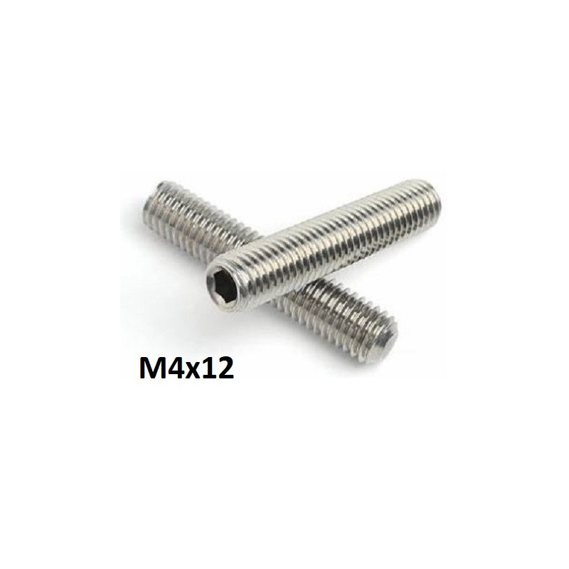 Inner Hexagon Screw M4 X 12 Inox A2 - KIT 5 und.