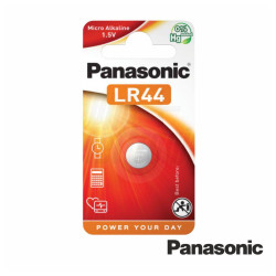 Pilha alcalina LR44/AG13/L1154/PX76A 1.50V - Panasonic