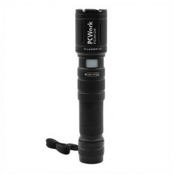 PCW12H LED Flashlight Rechargeable Hybrid 650lm Zoom Waterproof