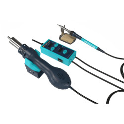 PCW09C 2-in-1 Hot Air Station Soldering Station 650W