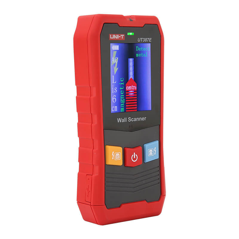Uni-T UT387E - Detector de estruturas, metal, madeira e fios de eletricidade