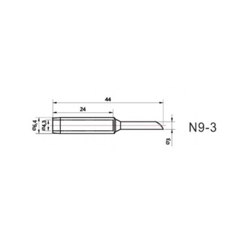 79-1936 N9-3 Replacement tip for ZD-8901, ZD-8916, ZD-8936