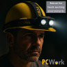PCWork PCW12G - Linterna frontal LED de 720 lm con luz roja y SOS - Re