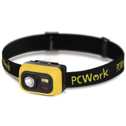 PCWork PCW12D - CREE XPG3 LED Headlamp 300lm (3x AAA) with red light +