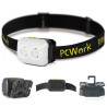 PCWork PCW12C - 2x XTE 300lm Rechargeable LED Headlamp (1500mAh) with