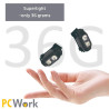 PCWork PCW12A - Linterna frontal LED recargable (2 unidades, XTE, 200