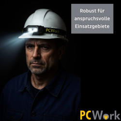 PCWork PCW12A - 2x XTE 200lm Rechargeable LED Headlamp (600mAh) with O