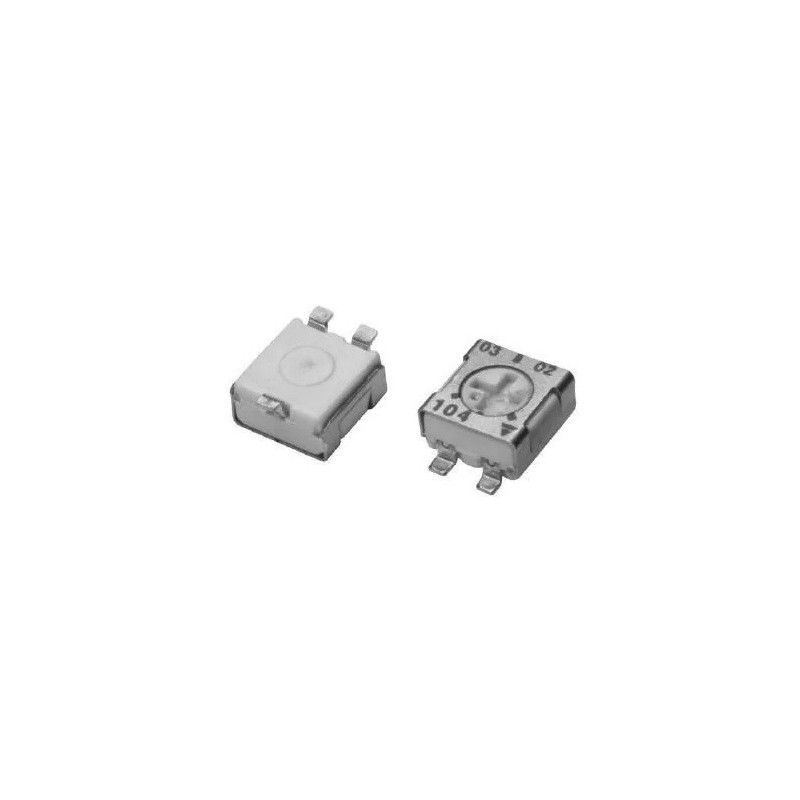 SMD 5mm 100 Ohms, 250 mW (1/4 W) TRIMMER