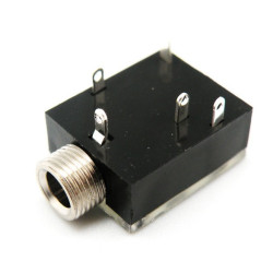 chassis 3.5mm estéreo com interruptor