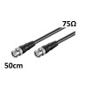 RG59 75Ω BNC cable - 0.5m
