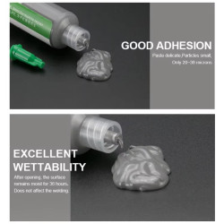 Relife RL-403 - Pasta de soldadura de bajo punto de fusión (183ºC) Sn6