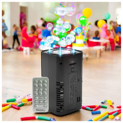 Bubble Machine - Black - LEDs, Batteries - IBIZA