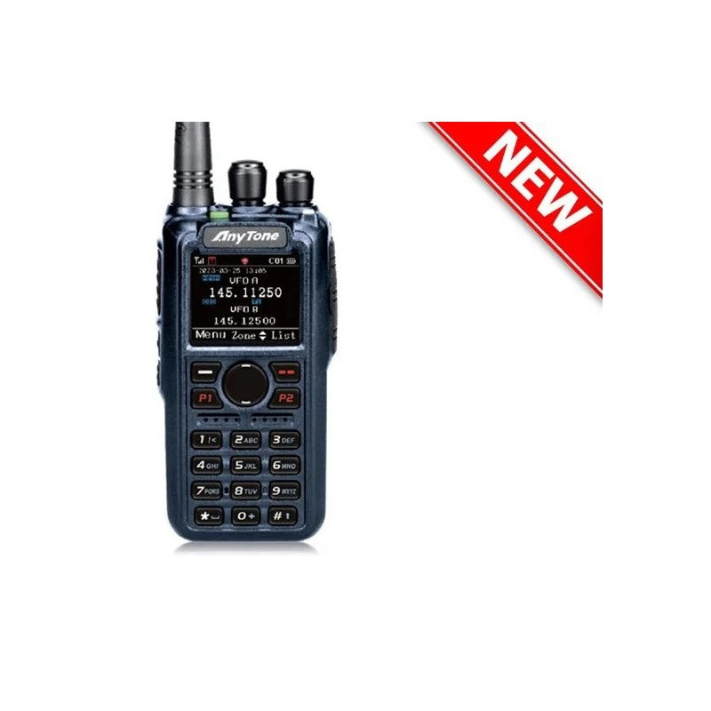 AnyTone AT-D890UV 2m/70cm Radio portátil DMR/FM