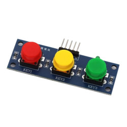 Module of 3 colored buttons