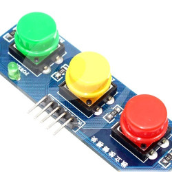 Module of 3 colored buttons