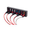 Distribución de DC de 7 vías, fusibles "compatibles con Powerpole®"