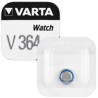 Pilha V364 / SR621SW / SR60 / AG1 - 1,55V Óxido de Prata - Varta