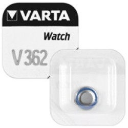 Pila V362 / SR721 / SR58 / AG11 - 1,55V Óxido de plata - Varta