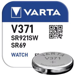 Pila V370 / V371 / SR921 / SR920SW / SR69 / AG6 - 1,55V Óxido de plata