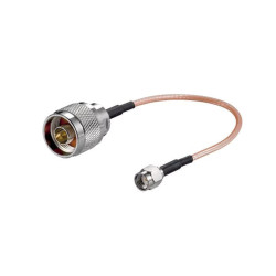 Adaptador RP-SMA macho - N macho