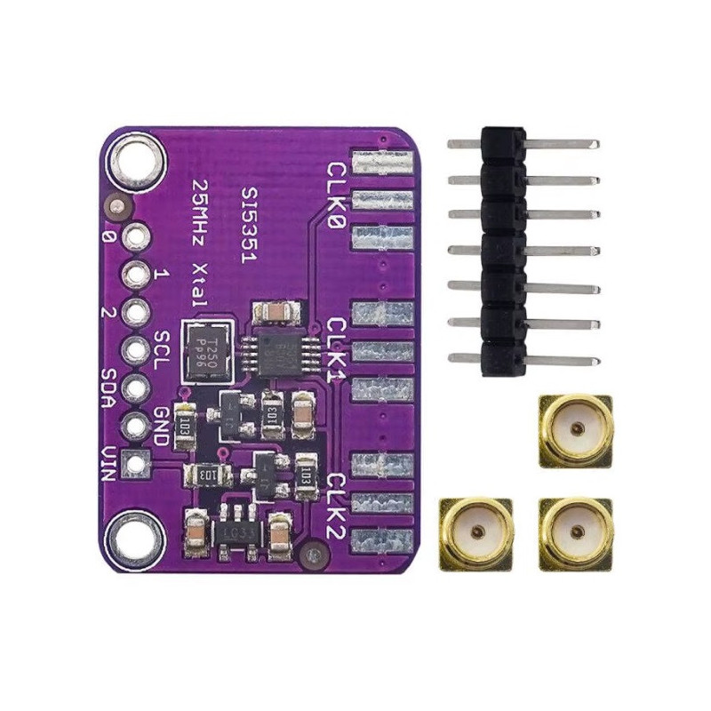 Si5351 Frequency Generator Module – 3 SMA Outputs