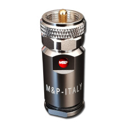 Conector UHF PL-259 Macho de Soldar para Cabo Coaxial 7 mm