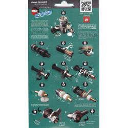 UHF PL-259 Male Solder Connector for 7 mm Coaxial Cable