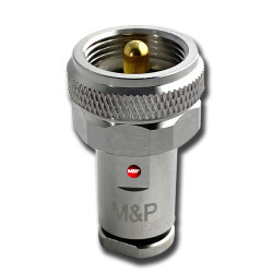 UHF PL-259 Male Solder Connector for 5.4mm Coaxial Cable