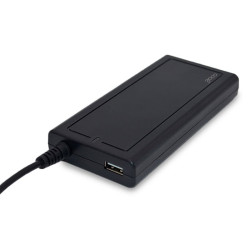 COOL Slim 90W Universal Laptop Charger with 10 Connectors and USB QC