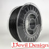 Filamento PLA 1,75 mm 1 kg Negro Galaxia Devil Design HQ