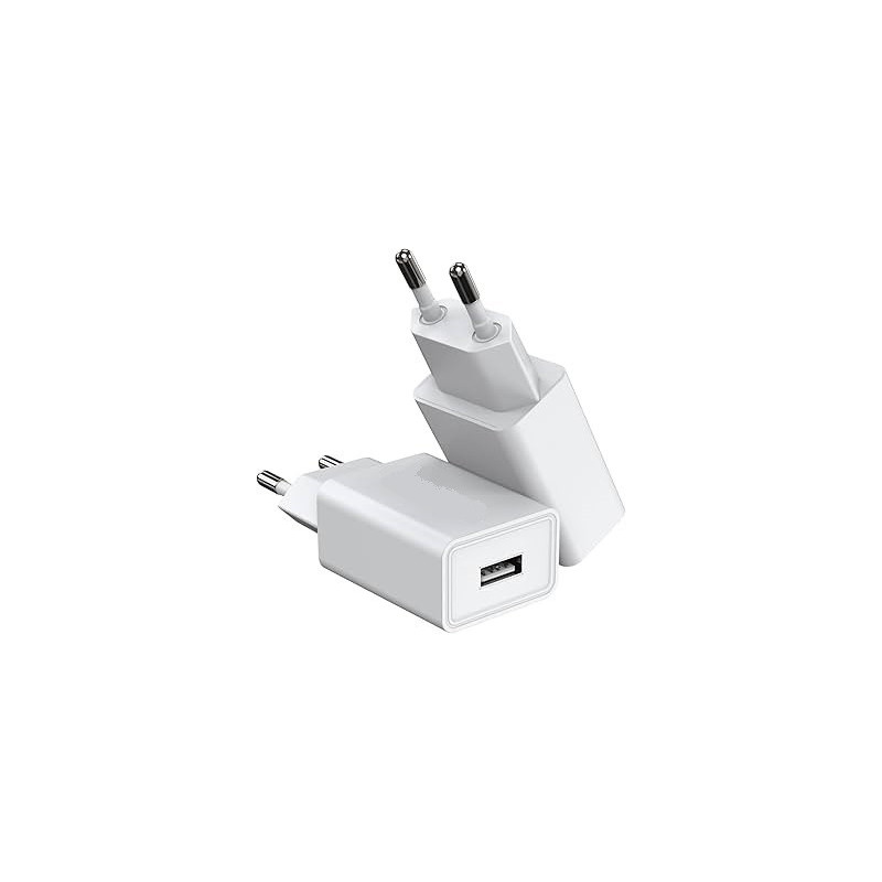Carregador de Rede USB 5V 3A 15W Branco