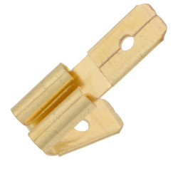 Adaptador Faston Fêmea para 2 Faston Macho 6,3 mm