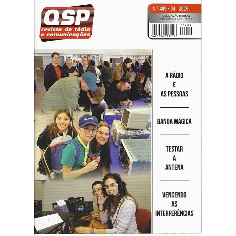 489 QSP - RADIO AND COMMUNICATIONS MAGAZINE Nº 489 04/2026