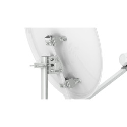 Antena Parabólica Offset 60 cm em Ferro Estrutura Metálica HP