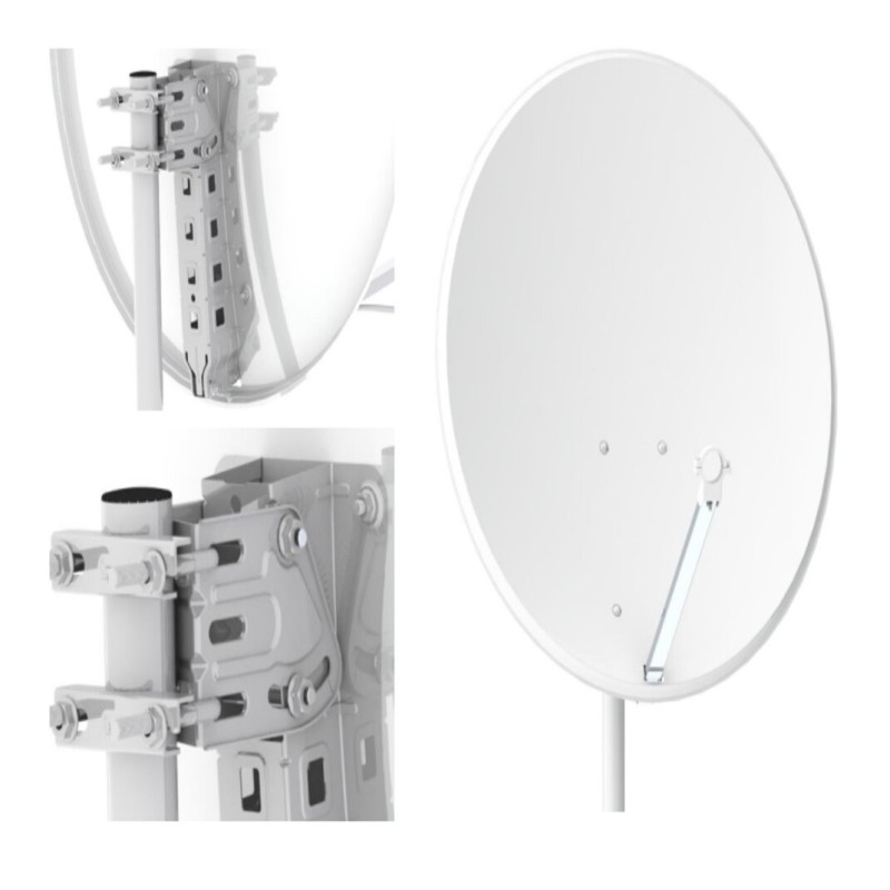 80 cm Offset Satellite Dish QD Model