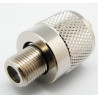 F Female to UHF Male (PL259) Adapter