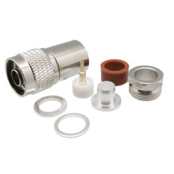 Conector N Macho Soldar para LMR400 PTFE