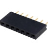 1x7 Female Pin Header 2.54 mm for PCB