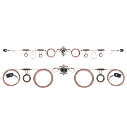 Kelemen DP-8040201510 Dipolo Multibanda 80/40/20/15/10 m 400W