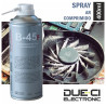 Spray de Aire Comprimido DUE-CI B-45F 400ml